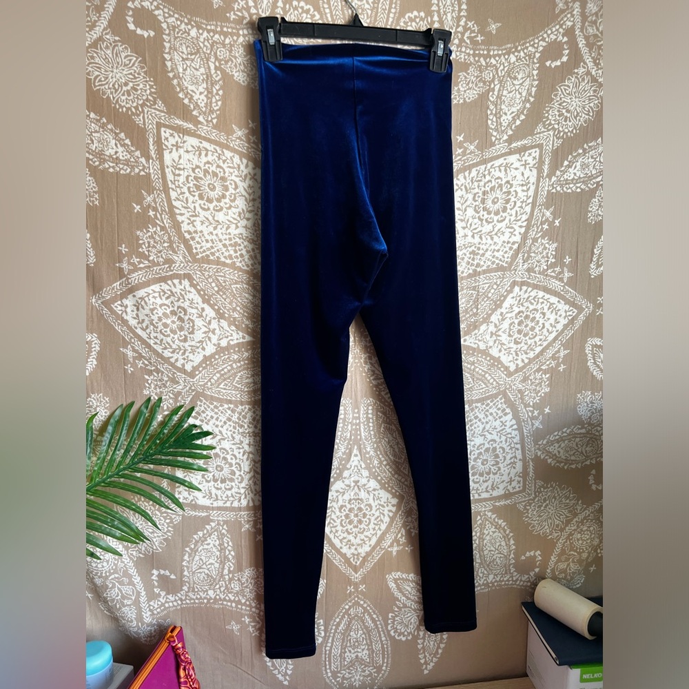 Commando Sapphire Blue Perfect Control Velvet Leg… - image 7